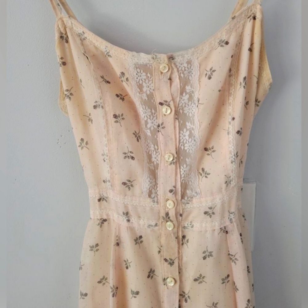 Authentic Vintage 1970s Gunne Sax Prairie Dress